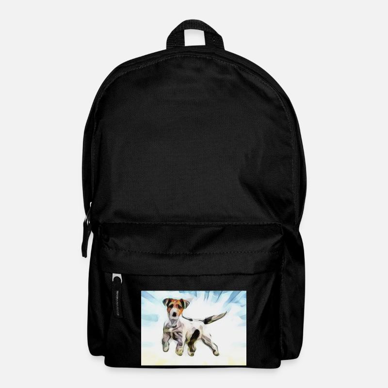 Dog, Dog, Terrier - Backpack - black