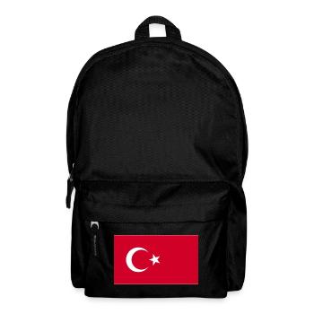 Turkey flag - Backpack - black - Front