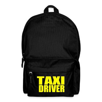 taxi driver - Backpack - black - Front