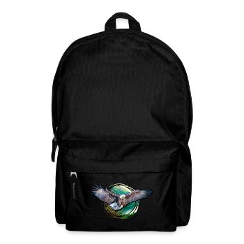 Adler Eagle Adventure nature forest wilderness mountains lake - Backpack - black - Front