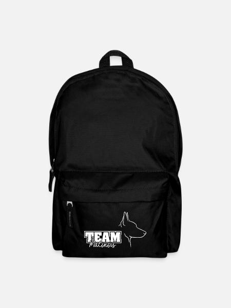 TEAM MALINOIS Hunde Hund Wilsigns IGP Hundesport - Rucksack - Schwarz