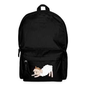 Schaf Schafe - Rucksack - Schwarz - Vorne