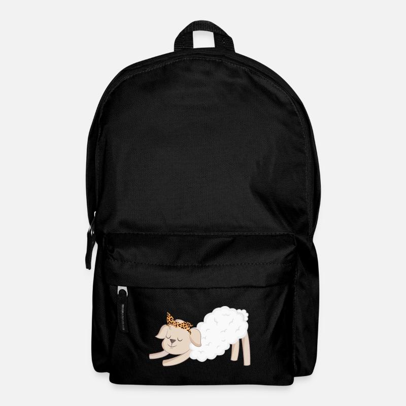 Schaf Schafe - Rucksack - Schwarz