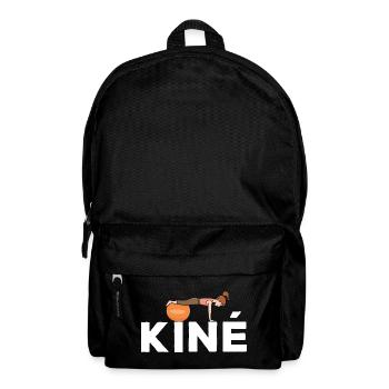 Kiné Cadeau pour Masseur Kinésithérapeute - Sac à dos - noir - Devant