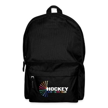 hockey feldhockey hockeysport fieldhockey - Rucksack - Schwarz - Vorne