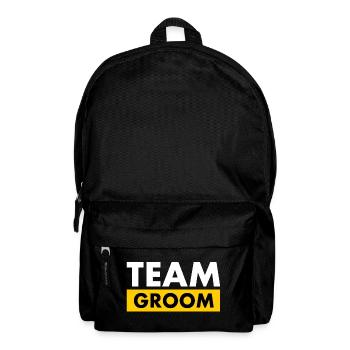 Team groom - Sac à dos - noir - Devant