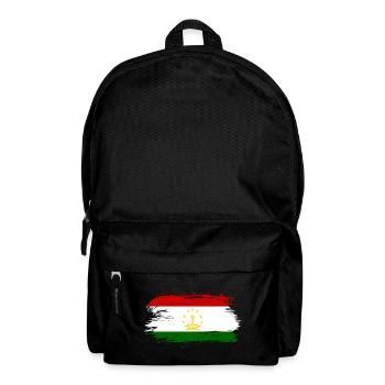 tajikistan flag - Backpack - black - Front