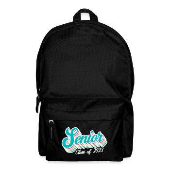 Senior Class Of 2023 Retro Graduation Party Geschenk - Rucksack - Schwarz - Vorne