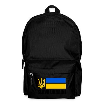 Slava ukraini - Backpack - black - Front