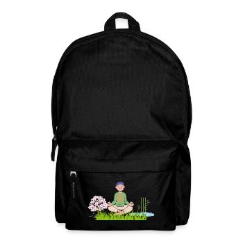 Warrior spirit - Backpack - black - Front
