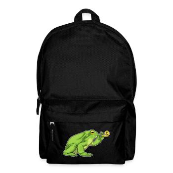 Frog Birthday Toad - Backpack - black - Front