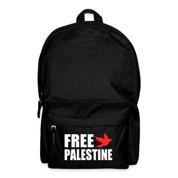 Free palestine - Backpack - black - Front