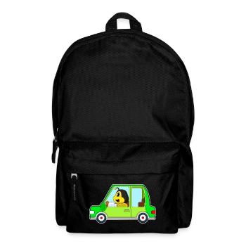 Bee Car - Backpack - black - Front
