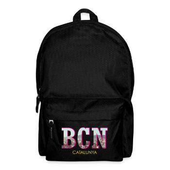 Barcelona Catalunya - Rucksack - Schwarz - Vorne