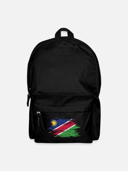 Namibia Flagge used - Rucksack - Schwarz