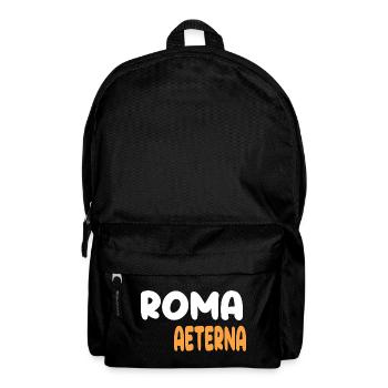Roma Aeterna - Rucksack - Schwarz - Vorne