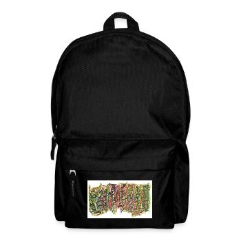 240725 01 - Rucksack - Schwarz - Vorne