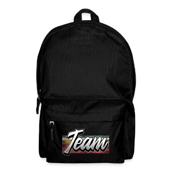 Team - Rucksack - Schwarz - Vorne