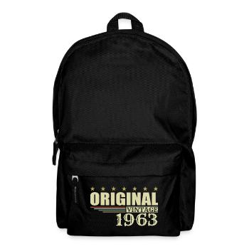 1963 Geburtstag 1963 - Rucksack - Schwarz - Vorne