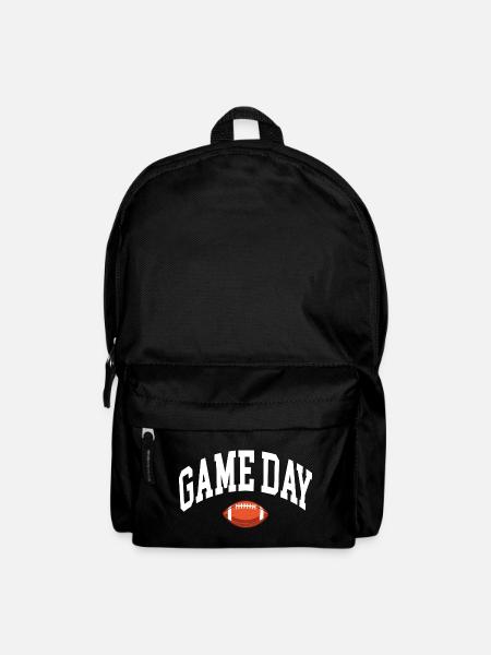 Game Day Football Fan - Rucksack - Schwarz