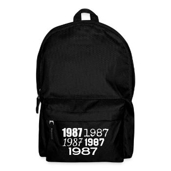 1987 - Sac à dos - noir - Devant