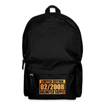 18e anniversaire Édition Limitée - ꝏ Fourniture 02/2008 - Sac à dos - noir - Devant