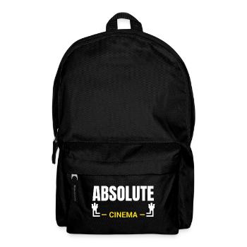Absolute Cinema Statement - Rucksack - Schwarz - Vorne
