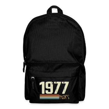 Vintage March 1977 - Backpack - black - Front