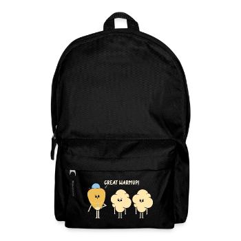 Lustiges Fitnessstudio-Workout, Fitnesstrainer, Fitnesstrainer, Sport - Rucksack - Schwarz - Vorne
