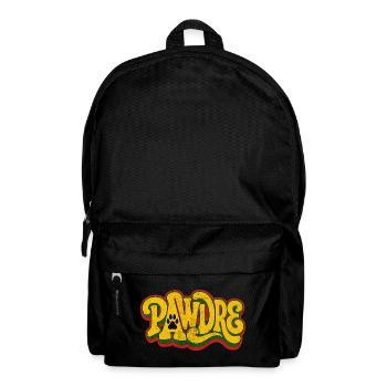 Style reggae PawDre avec logo Paw - Sac à dos - noir - Devant