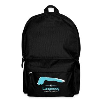 Langeoog | Design Map - Backpack - black - Front