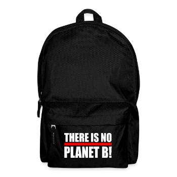 There is no planet B - Sac à dos - noir - Devant