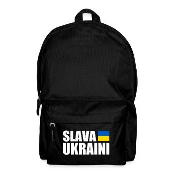 Slava ukraini - Backpack - black - Front