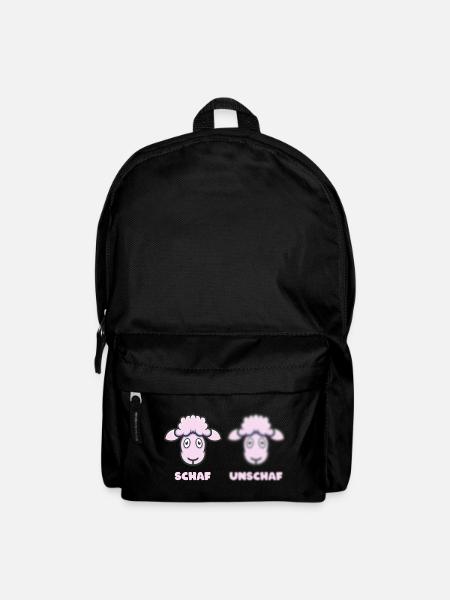 Scharfes Schaf (Unschärfe-Edition) - Rucksack - Schwarz