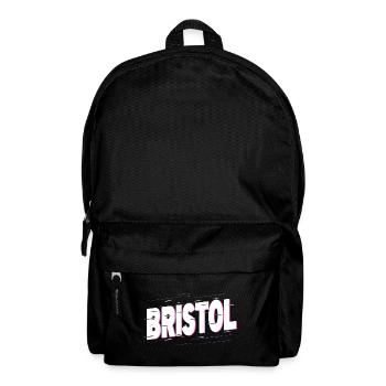 Bristol England UK Stadt Schrift Heimat Liebe - Rucksack - Schwarz - Vorne