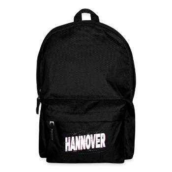 Hanovre Allemagne City Font Accueil Amour - Sac à dos - noir - Devant