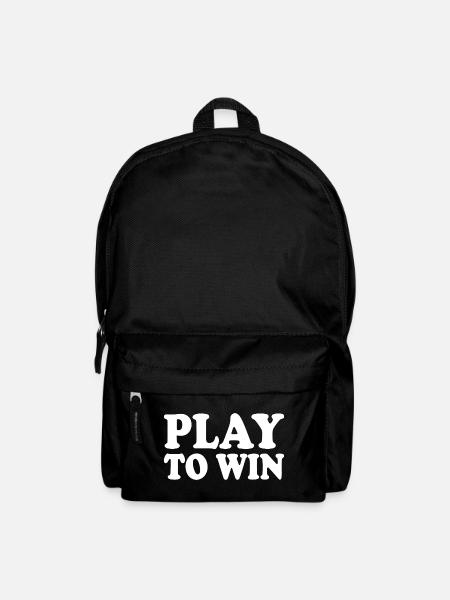 Play to win - Backpack - black