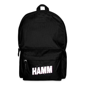 Hamm Deutschland Stadt Schrift Heimat Liebe - Rucksack - Schwarz - Vorne