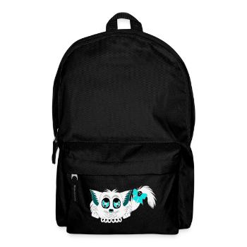Geister-katze, Halloween Outfit, Mädchen - Rucksack - Schwarz - Vorne
