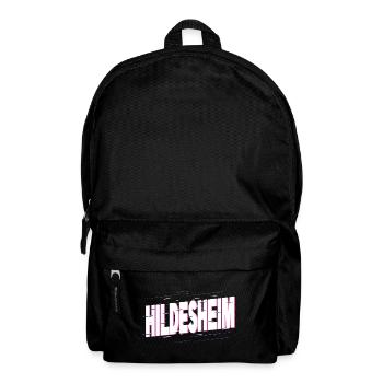Hildesheim Allemagne City Font Accueil Amour - Sac à dos - noir - Devant
