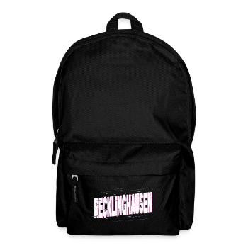 Recklinghausen Germany City Font Home - Backpack - black - Front