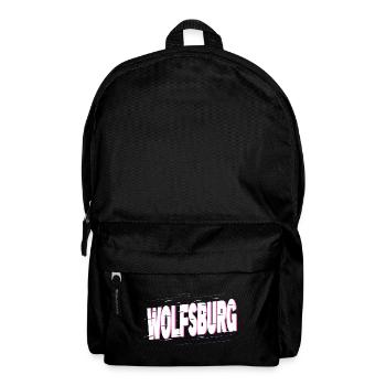 Wolfsburg Deutschland Stadt Schrift Heimat Liebe - Rucksack - Schwarz - Vorne