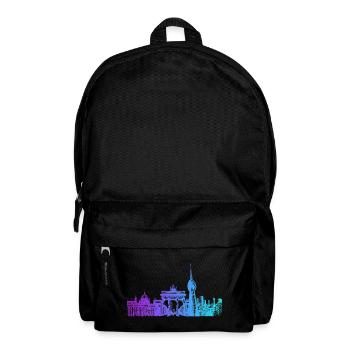 Berlin City Skyline - Backpack - black - Front