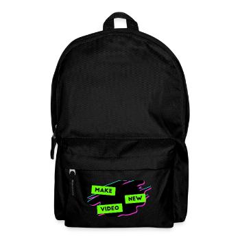 Make video new - Backpack - black - Front