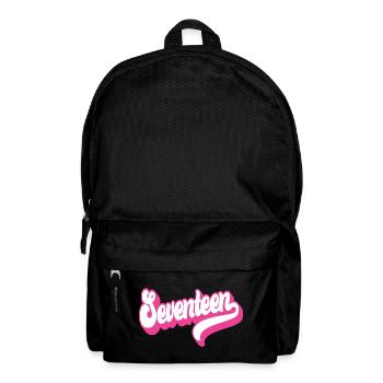 Seventeen 17th Birthday For Girls 17 Years Old - Backpack - black - Front