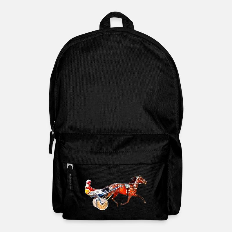 Traber Trabrennen - Rucksack - Schwarz