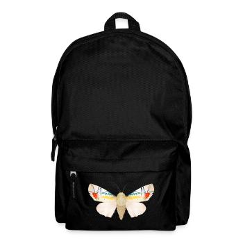 Baorisa hieroglyphica rare butterfly - Backpack - black - Front