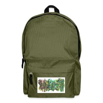240723 01 - Rucksack - Olivgrün - Vorne