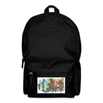 240703 03 - Rucksack - Schwarz - Vorne