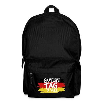 Deutschland Deutsche Flagge - Rucksack - Schwarz - Vorne